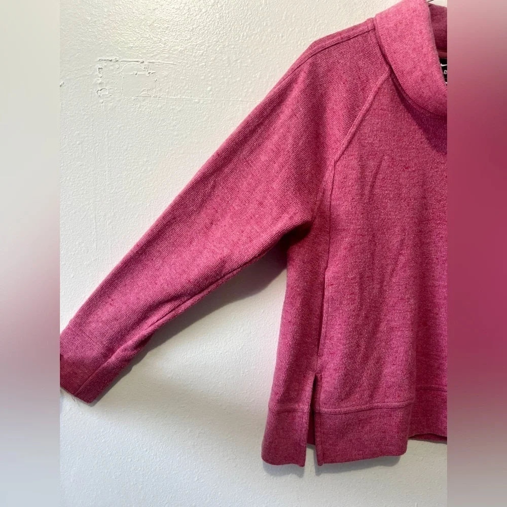 Nike Pink Cowl Neck Pull-Over Sweater - Small